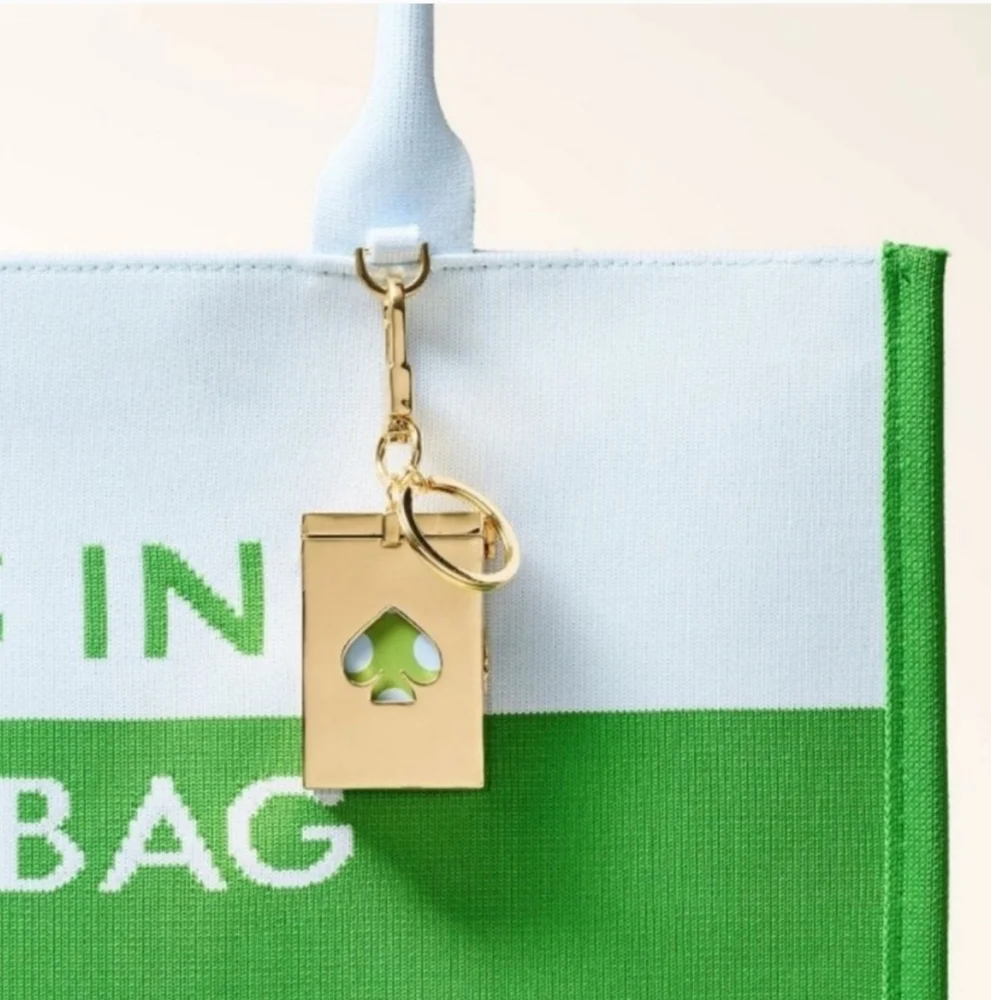 Kate Spade X Target Mini Deck of Cards Bag Charm NWT RARE Limited Edition
